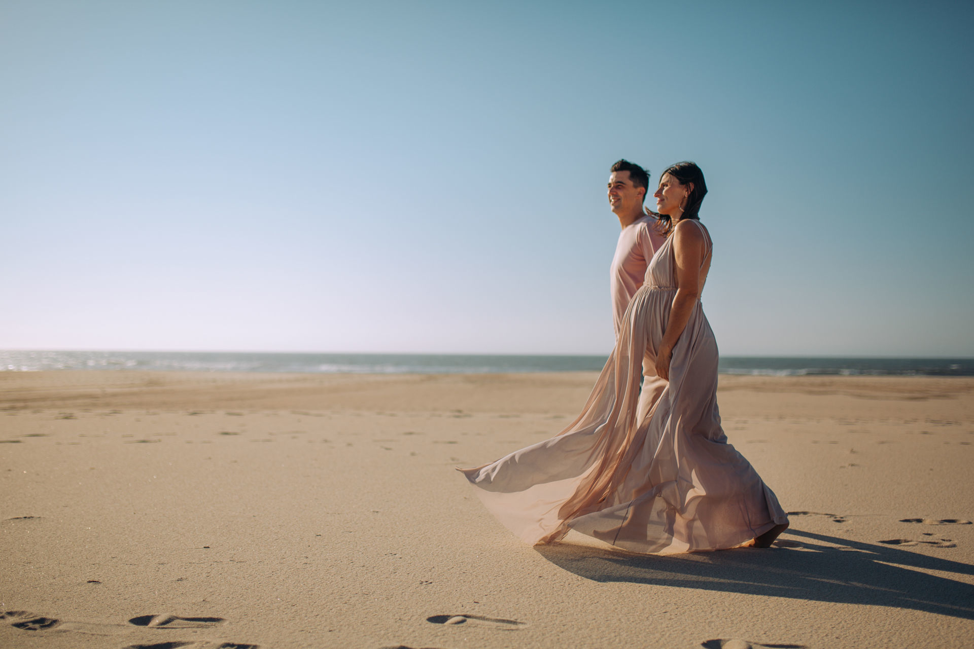 Foto Sessão de Grávida na Praia - Imagem 1